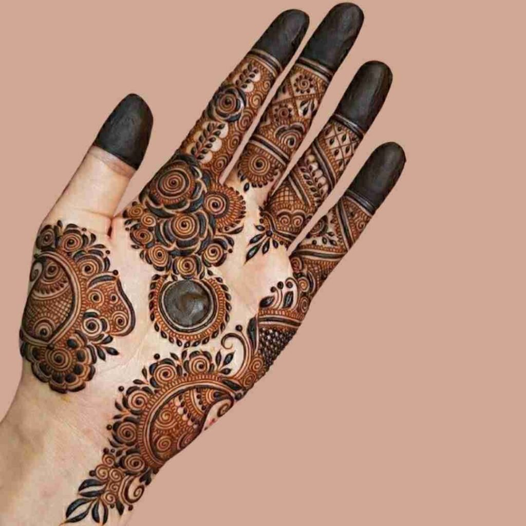 Boys Mehndi Design