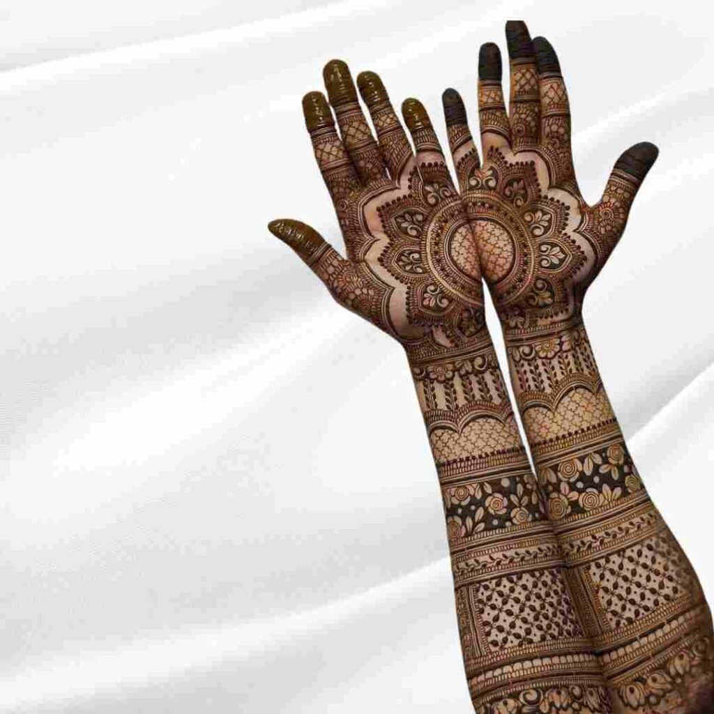 Simple Bridal Mehndi Design