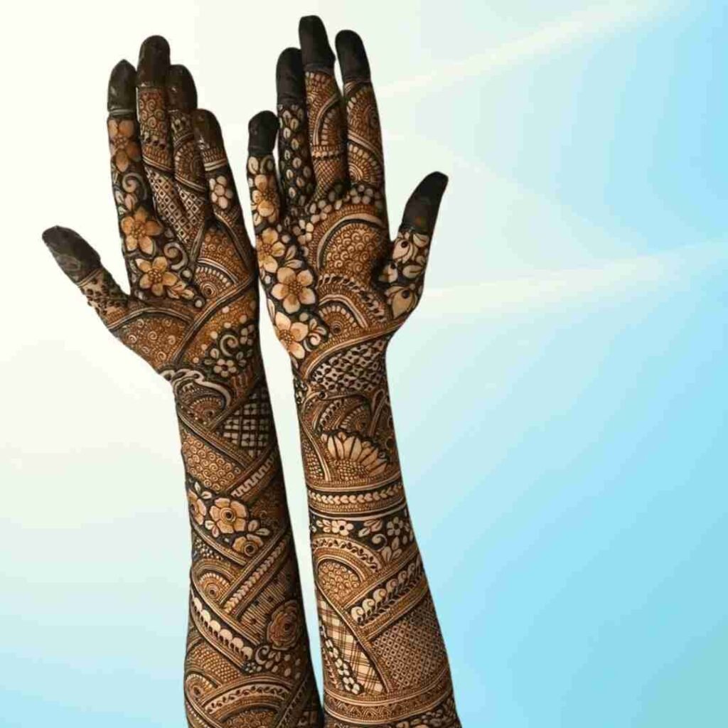 Simple Bridal Mehndi Design