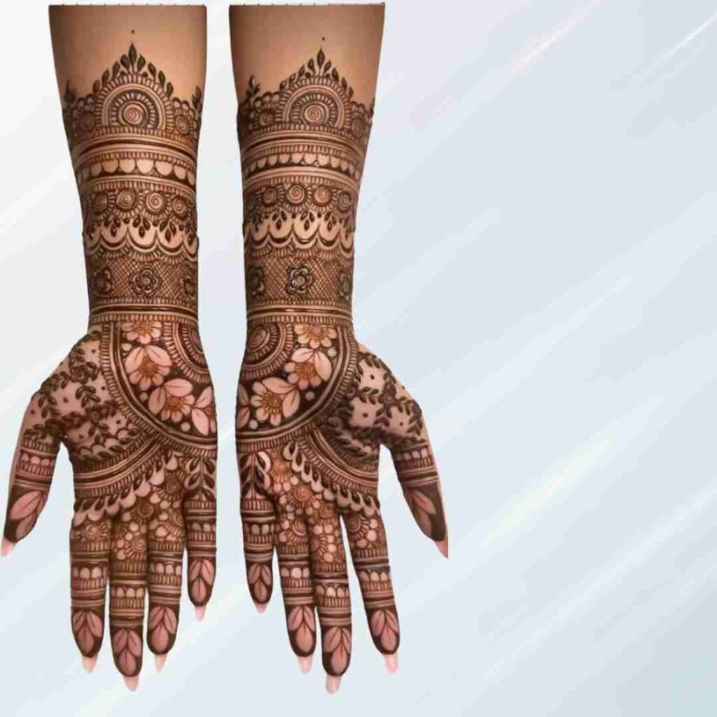Simple Bridal Mehndi Design