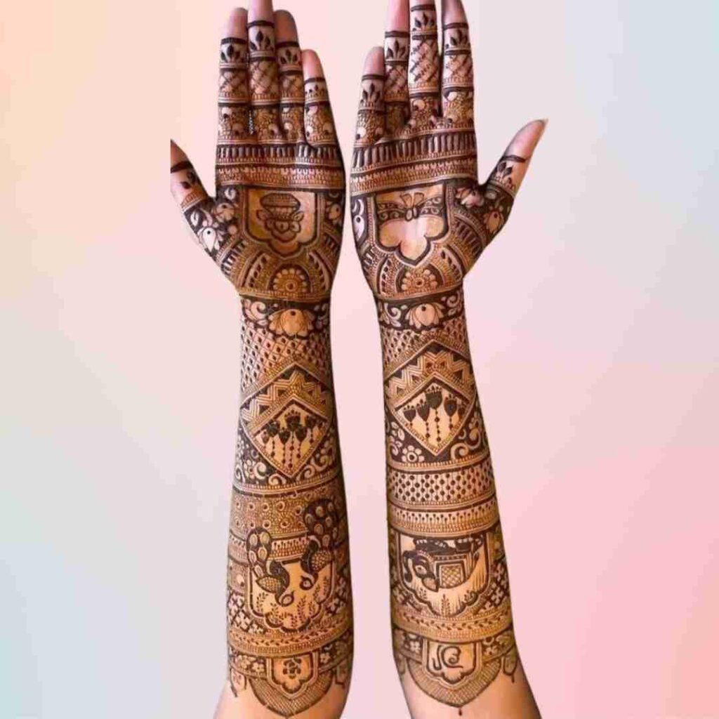 Simple Bridal Mehndi Design
