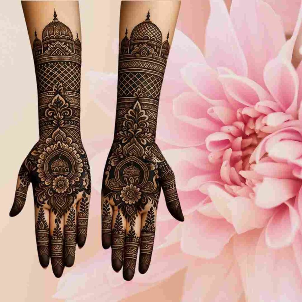 Full Hand Bridal Mehndi Design
