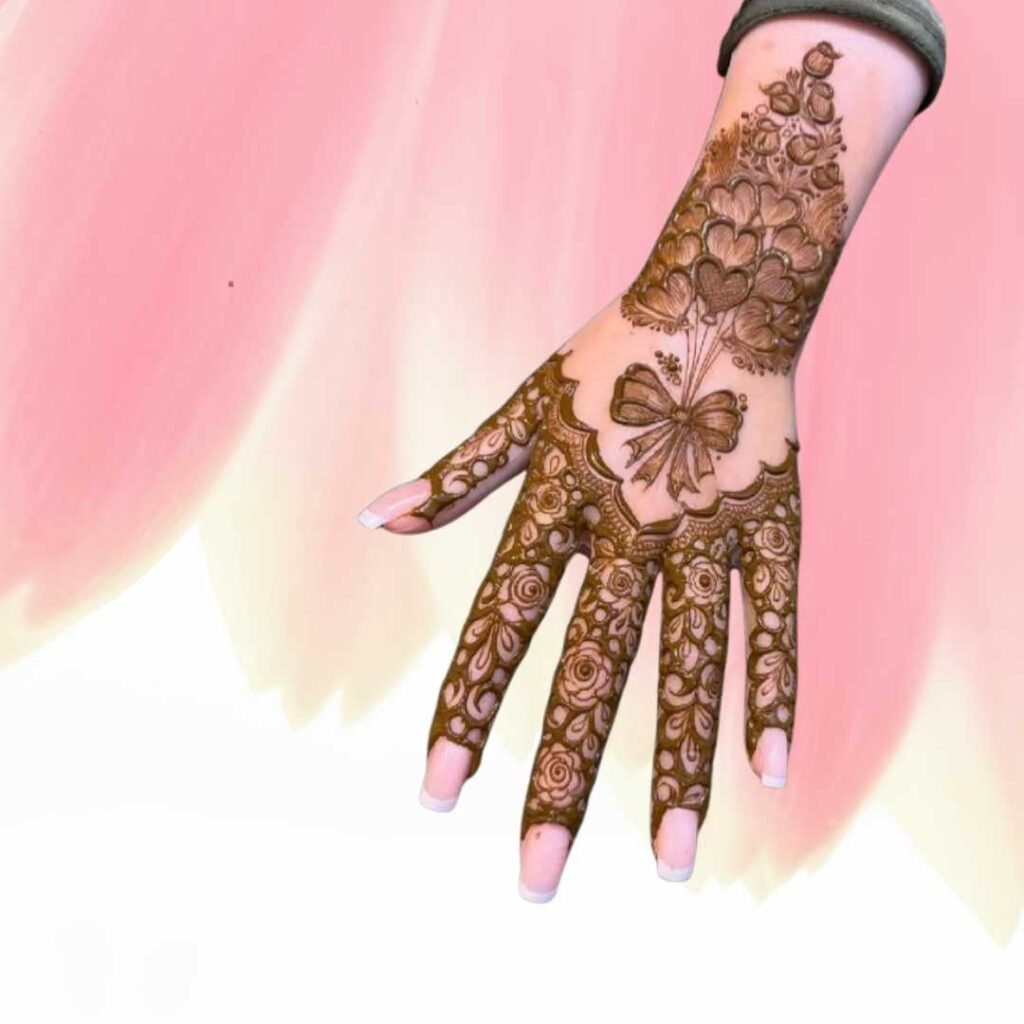 Butterfly Mehndi Design 