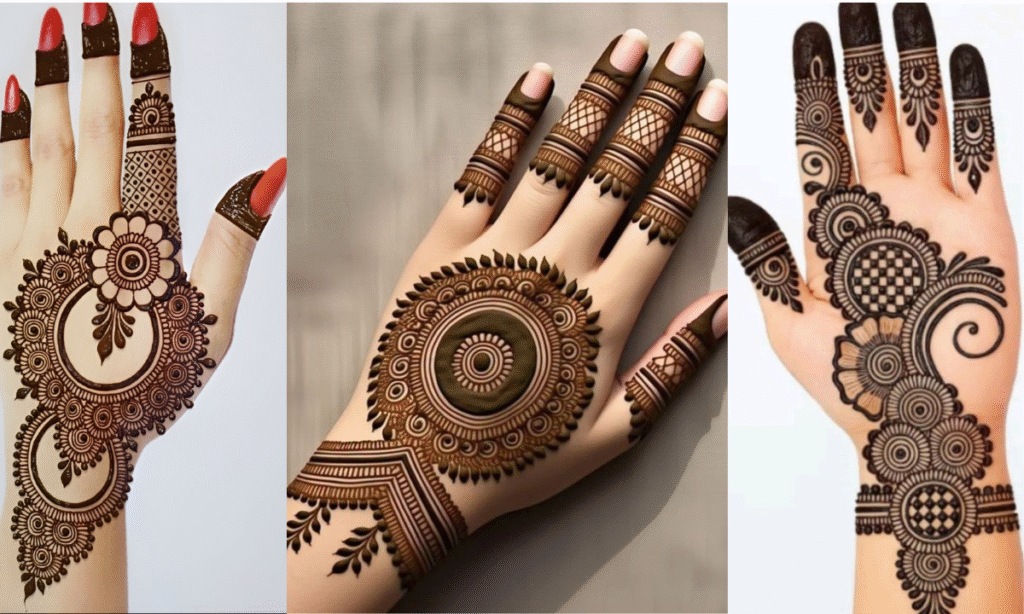 Circle Mehndi Design