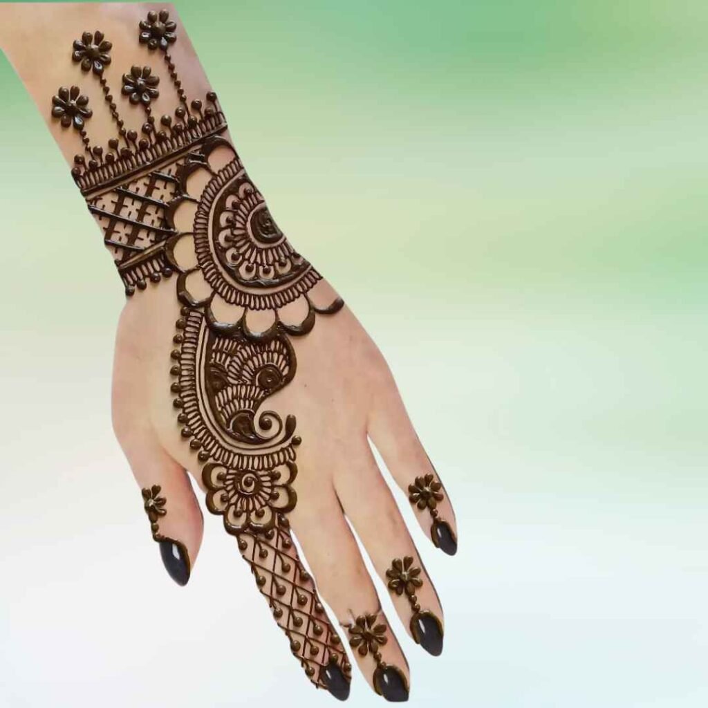Circle Mehndi Design