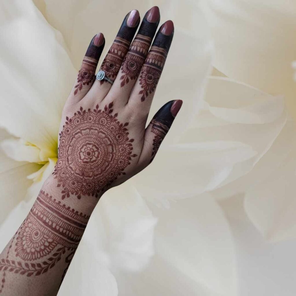 Diwali Mehndi Design 