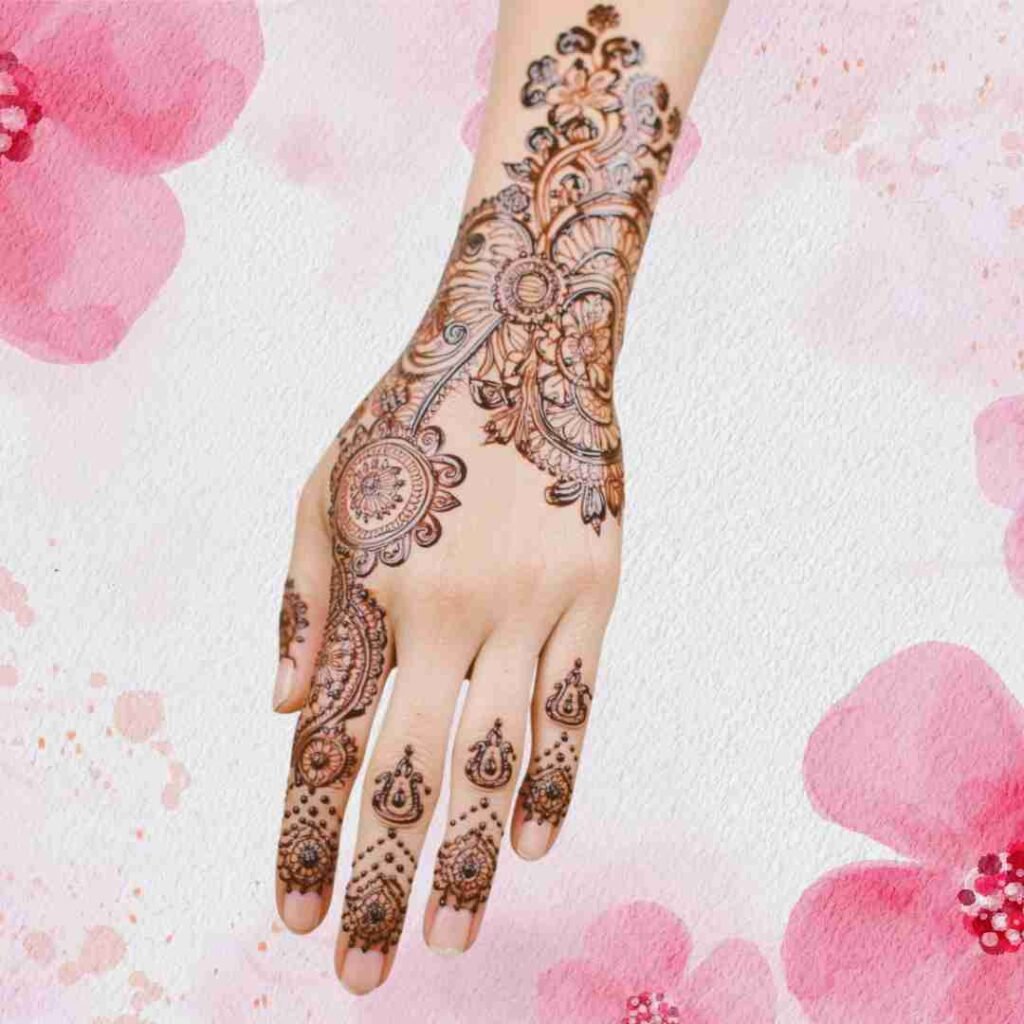  Diwali Mehndi Design Simple