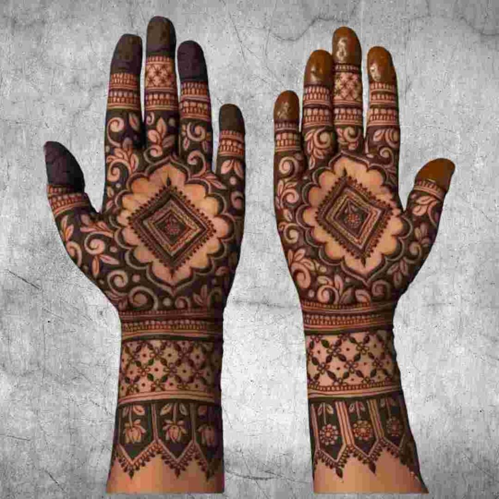 Happy Diwali Mehndi Design