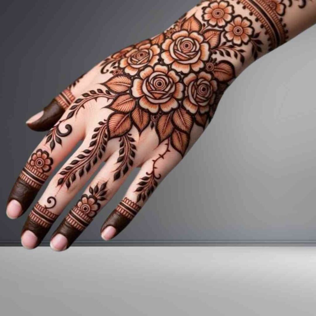 Happy Diwali Mehndi Design