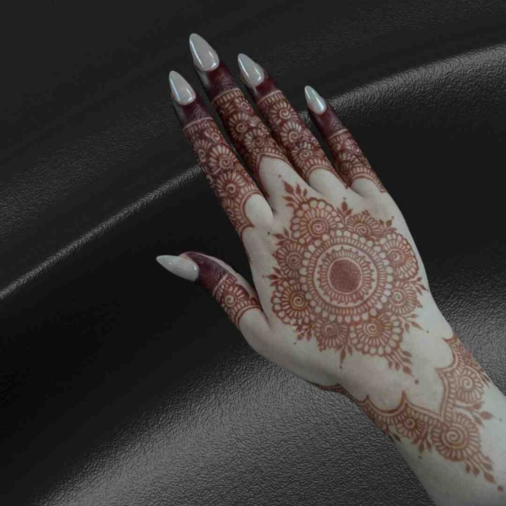 Diwali Mehndi Design
