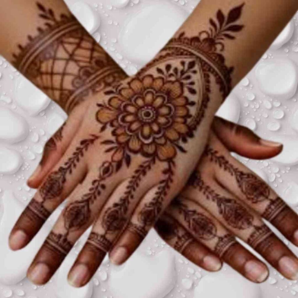 Happy Diwali Mehndi Design