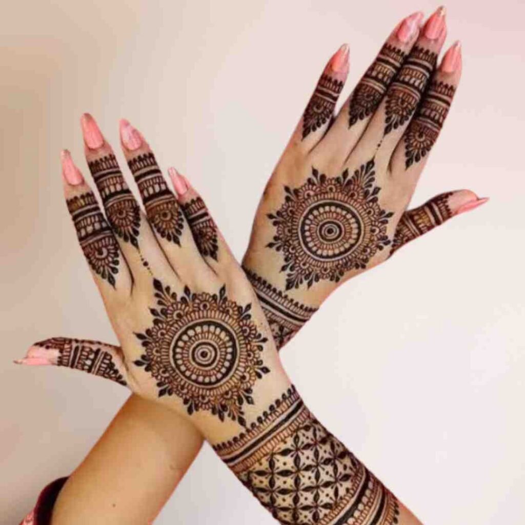 Happy Diwali Mehndi Design