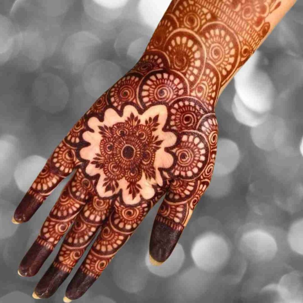 Diwali Mehndi Design