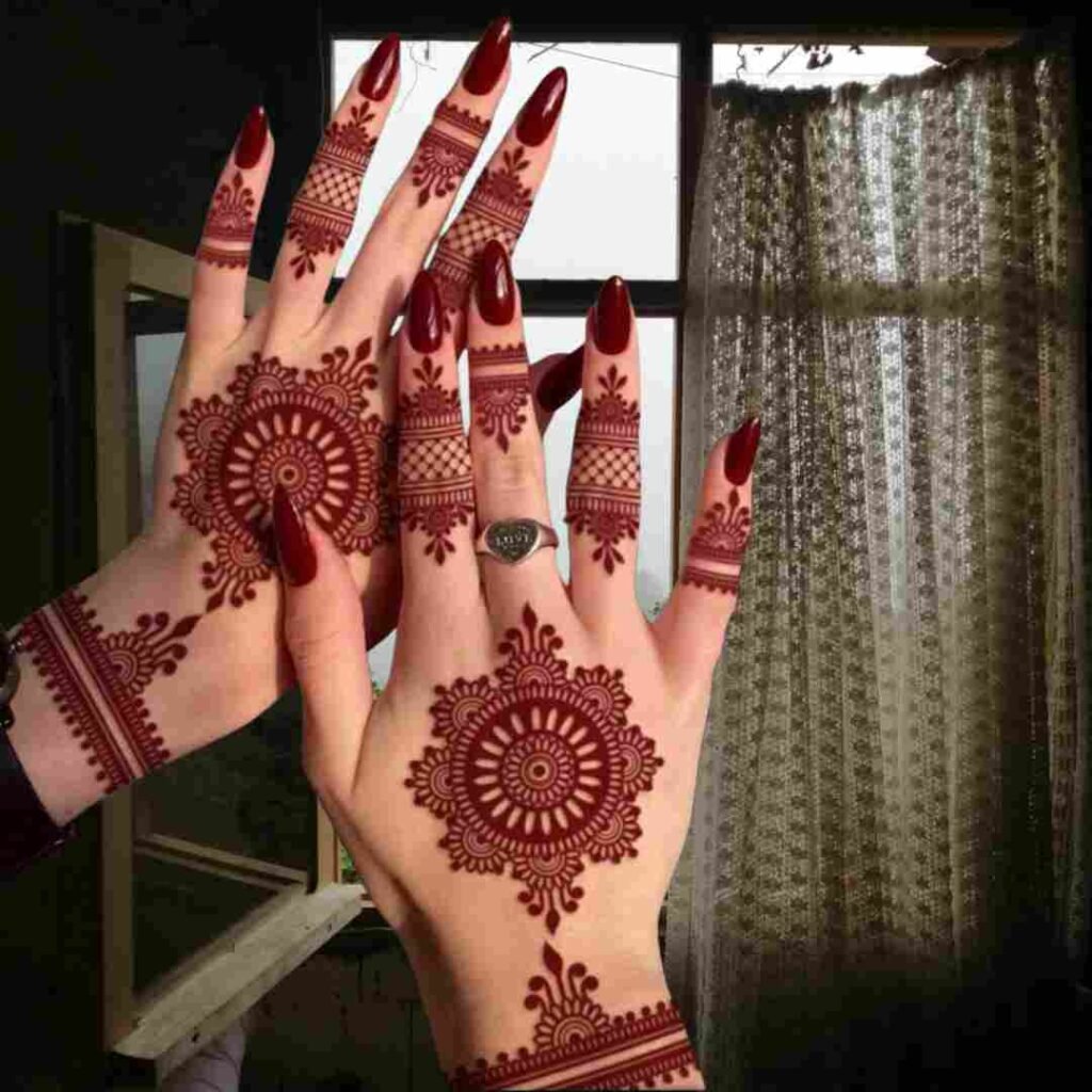 Easy Mehndi Design for Kids