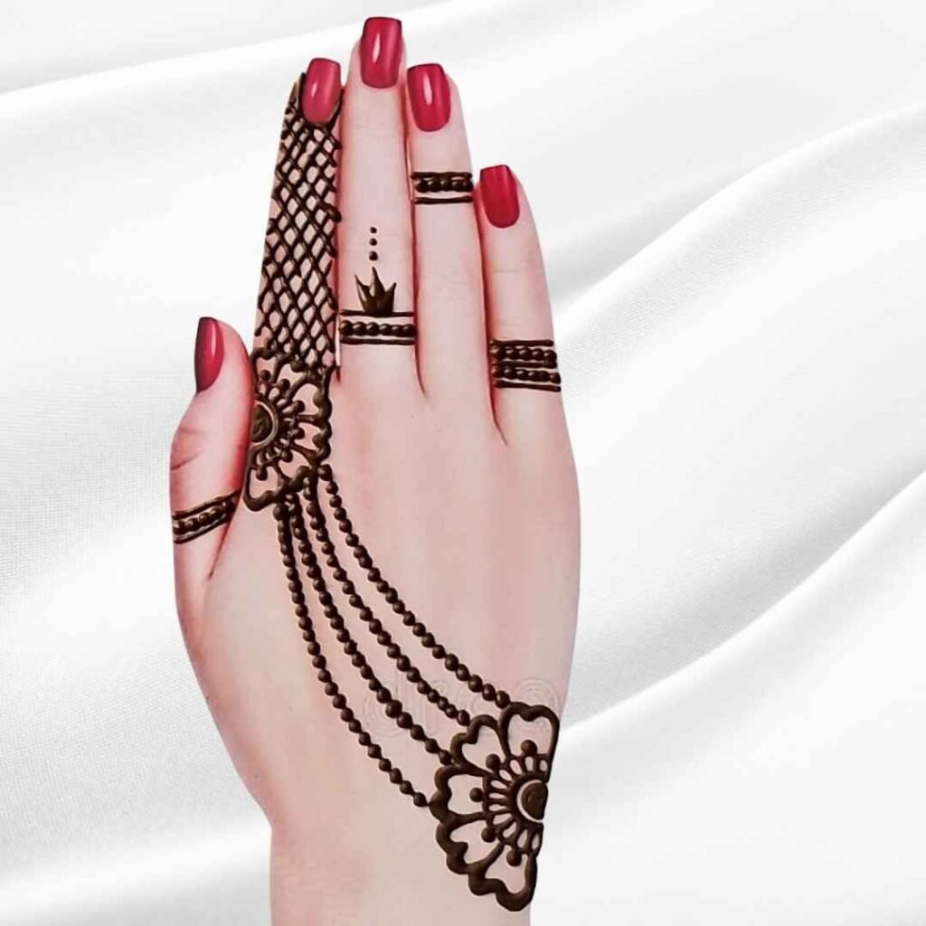 Easy Mehndi Design for Kids