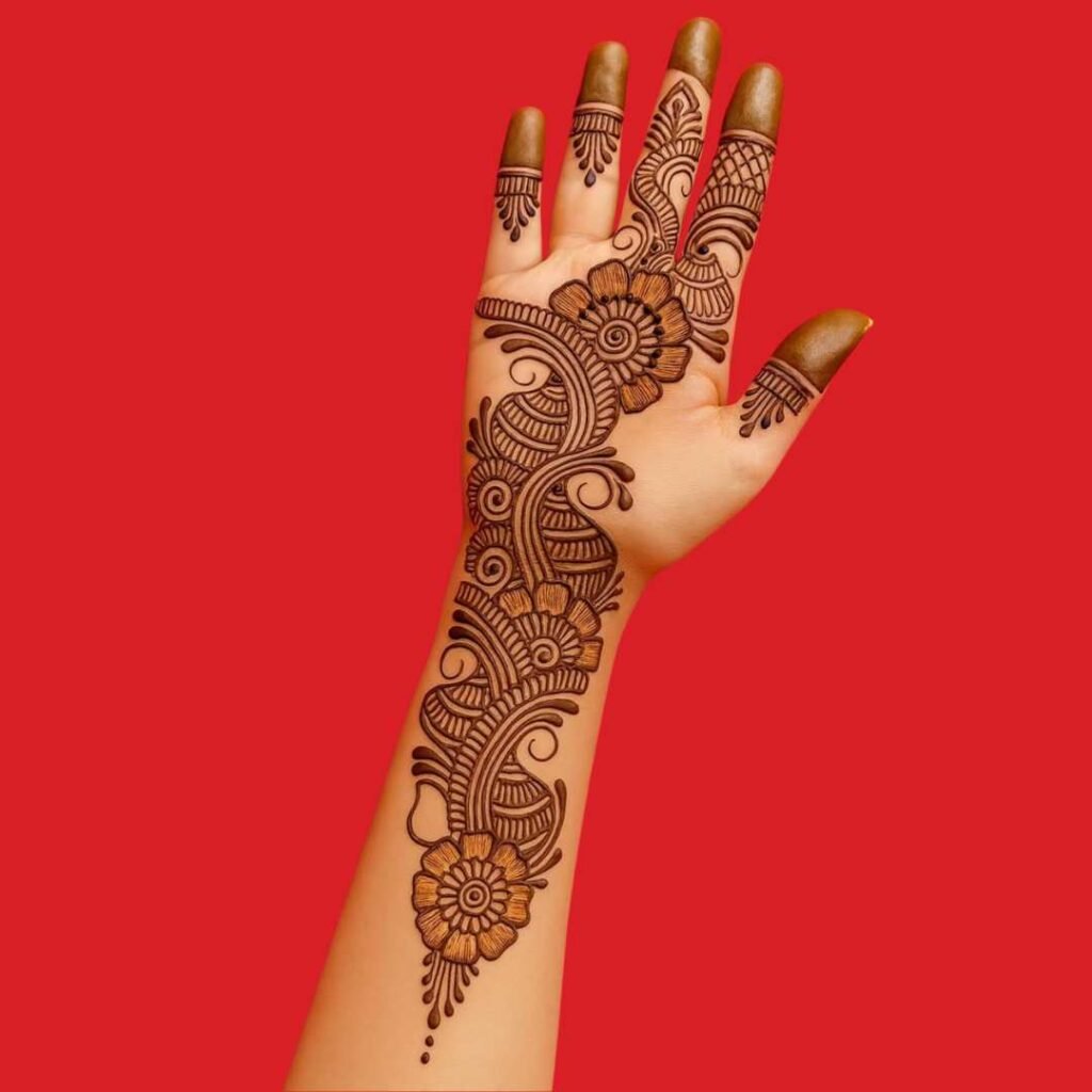 Easy Mehndi Design