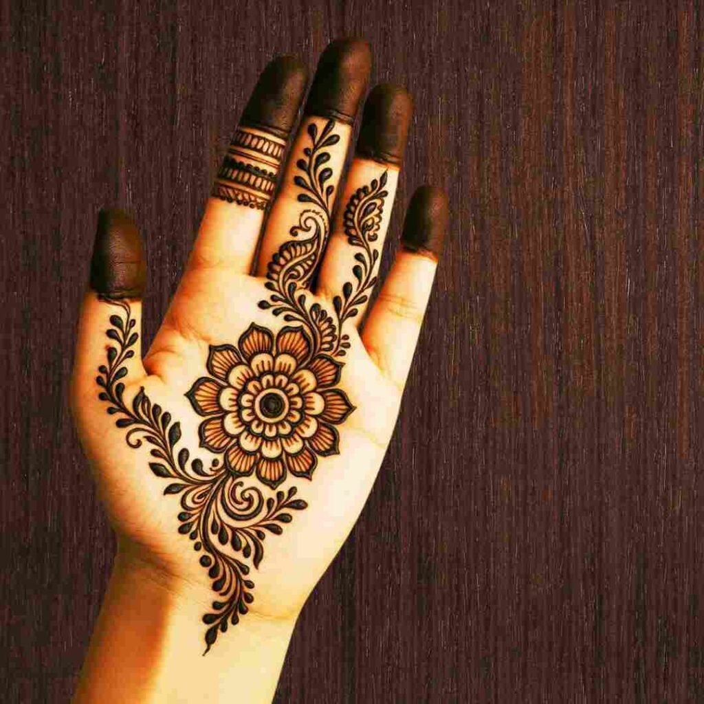 Easy Mehndi Design