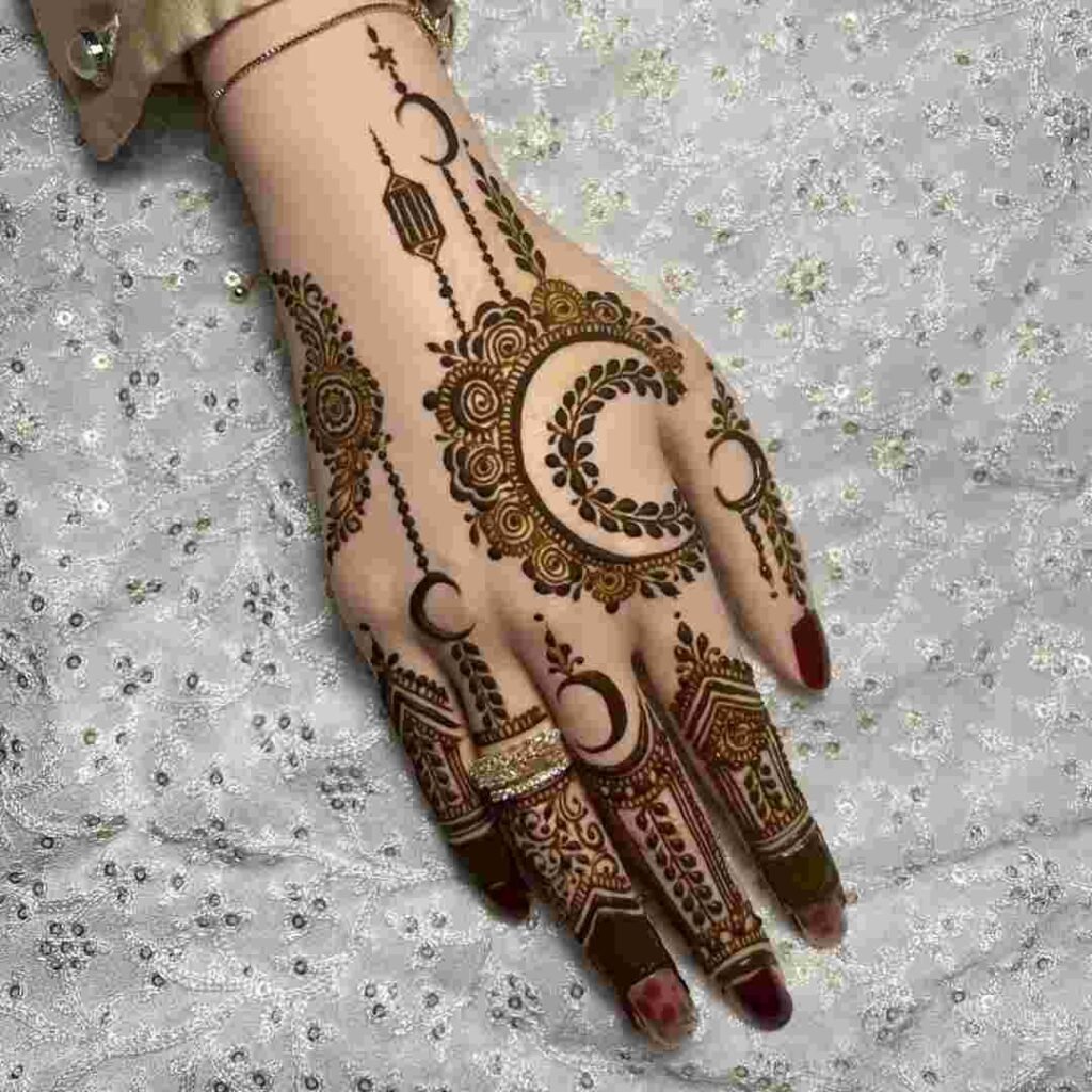 Simple Eid Mehndi Design