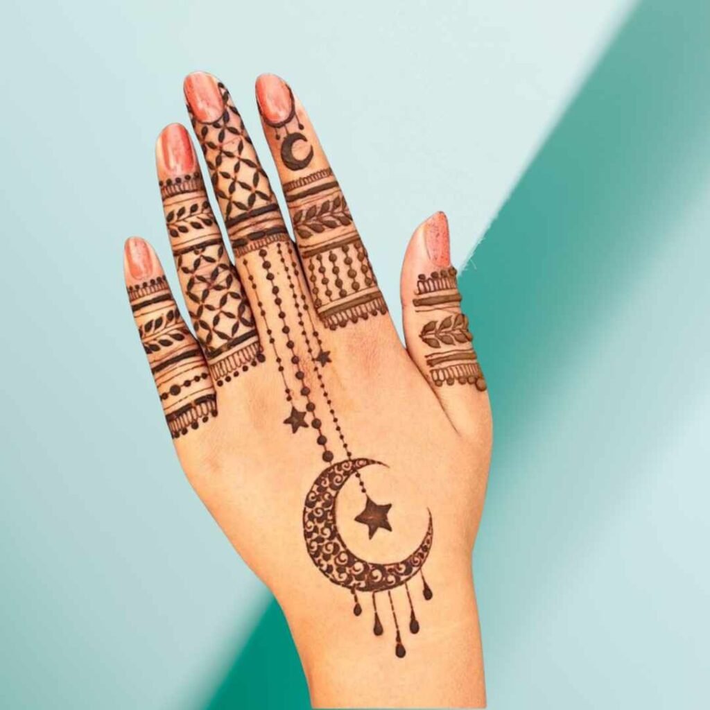 Simple Eid Mehndi Design