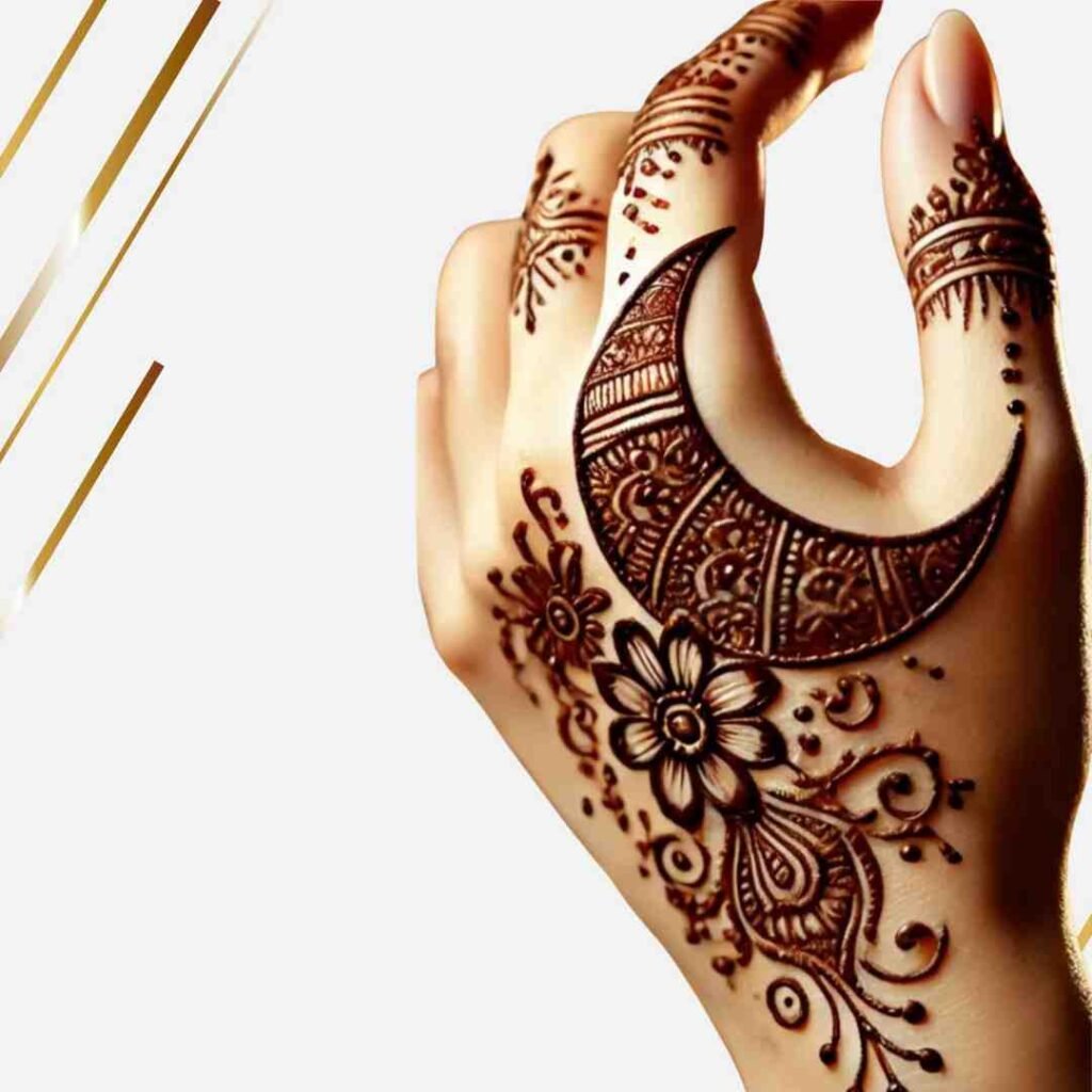 Simple Eid Mehndi Design