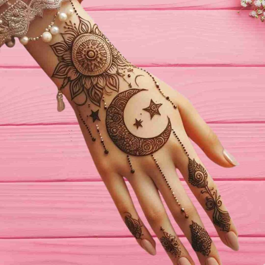 Easy Eid Mehndi Design