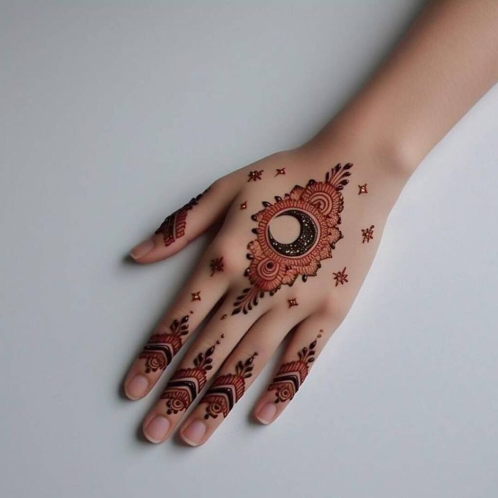 Easy Eid Mehndi Design