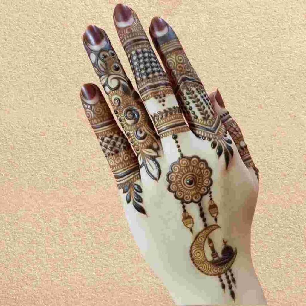 Easy Eid Mehndi Design
