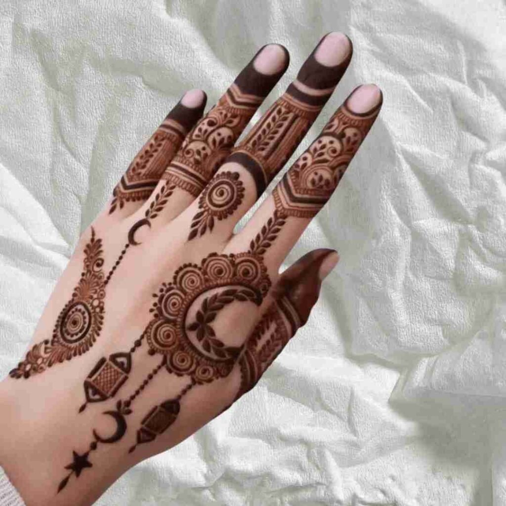 Easy Eid Mehndi Design