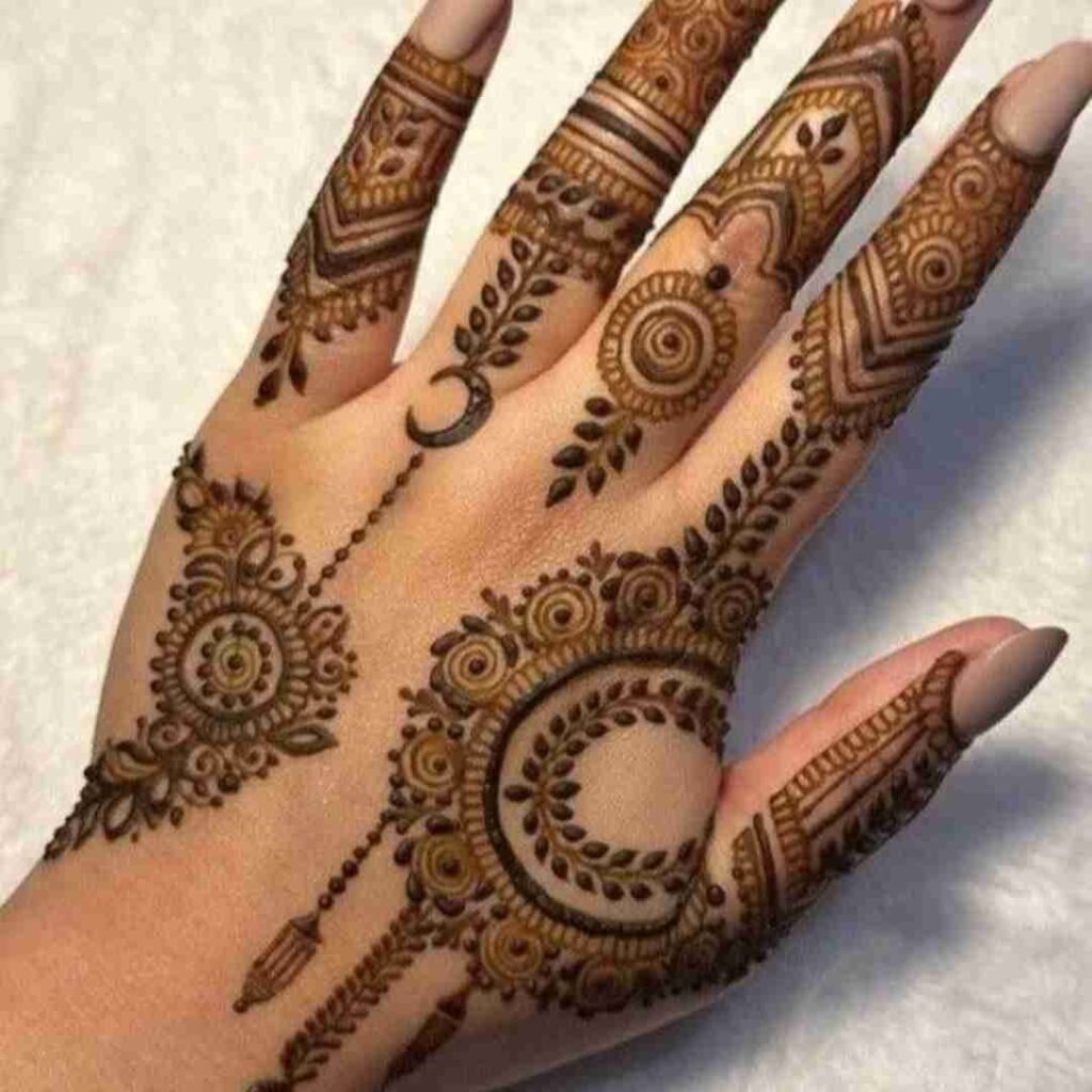 Easy Eid Mehndi Design
