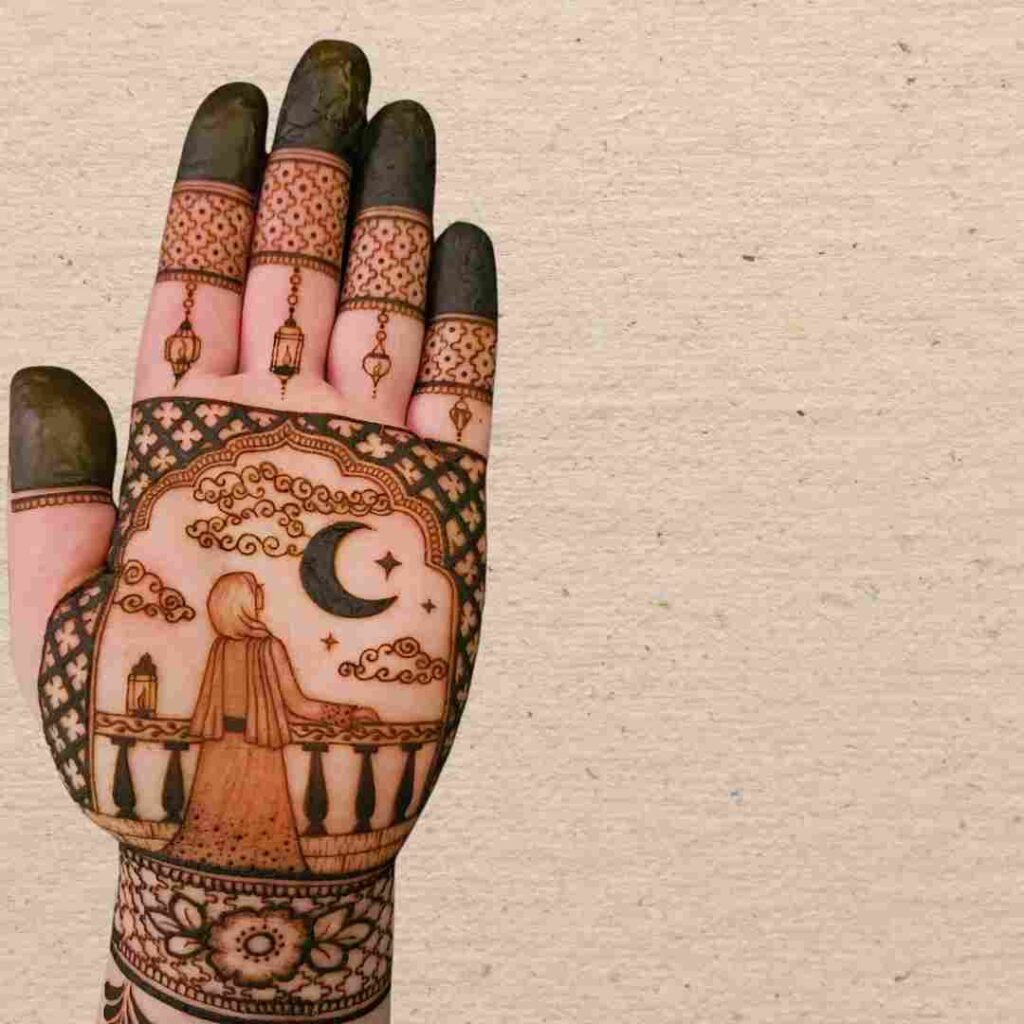 Easy Eid Mehndi Design