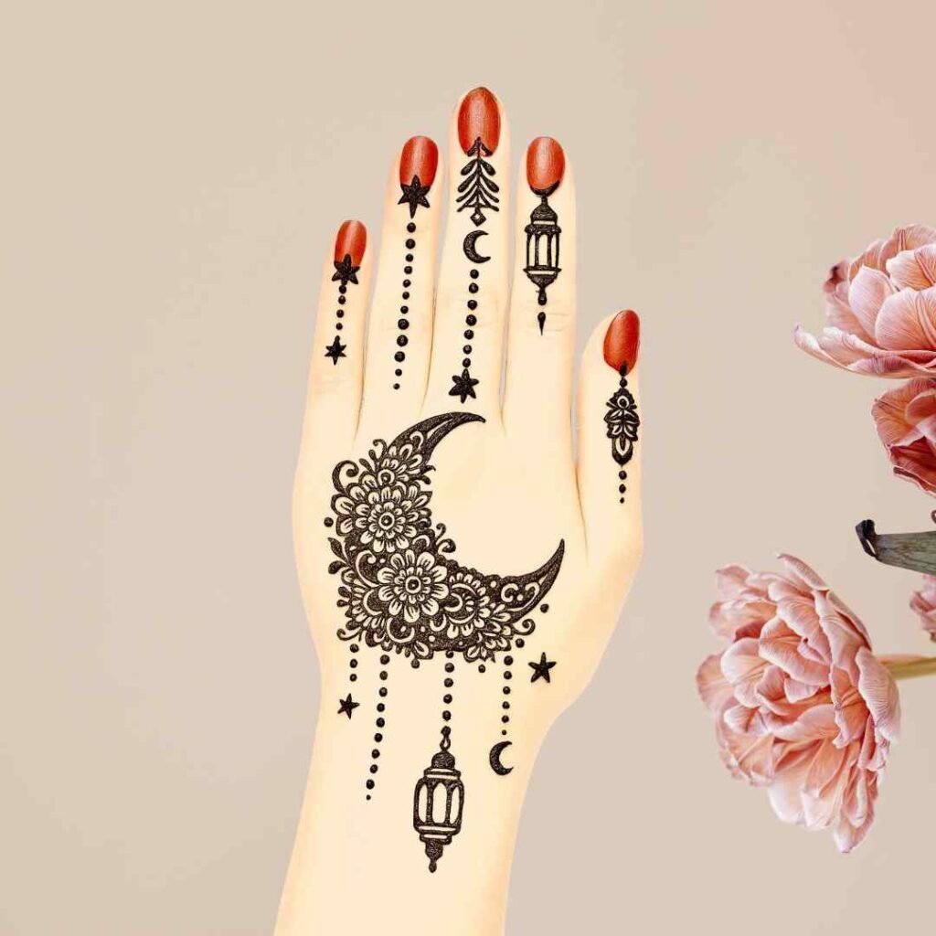 Kids Eid Mehndi Design