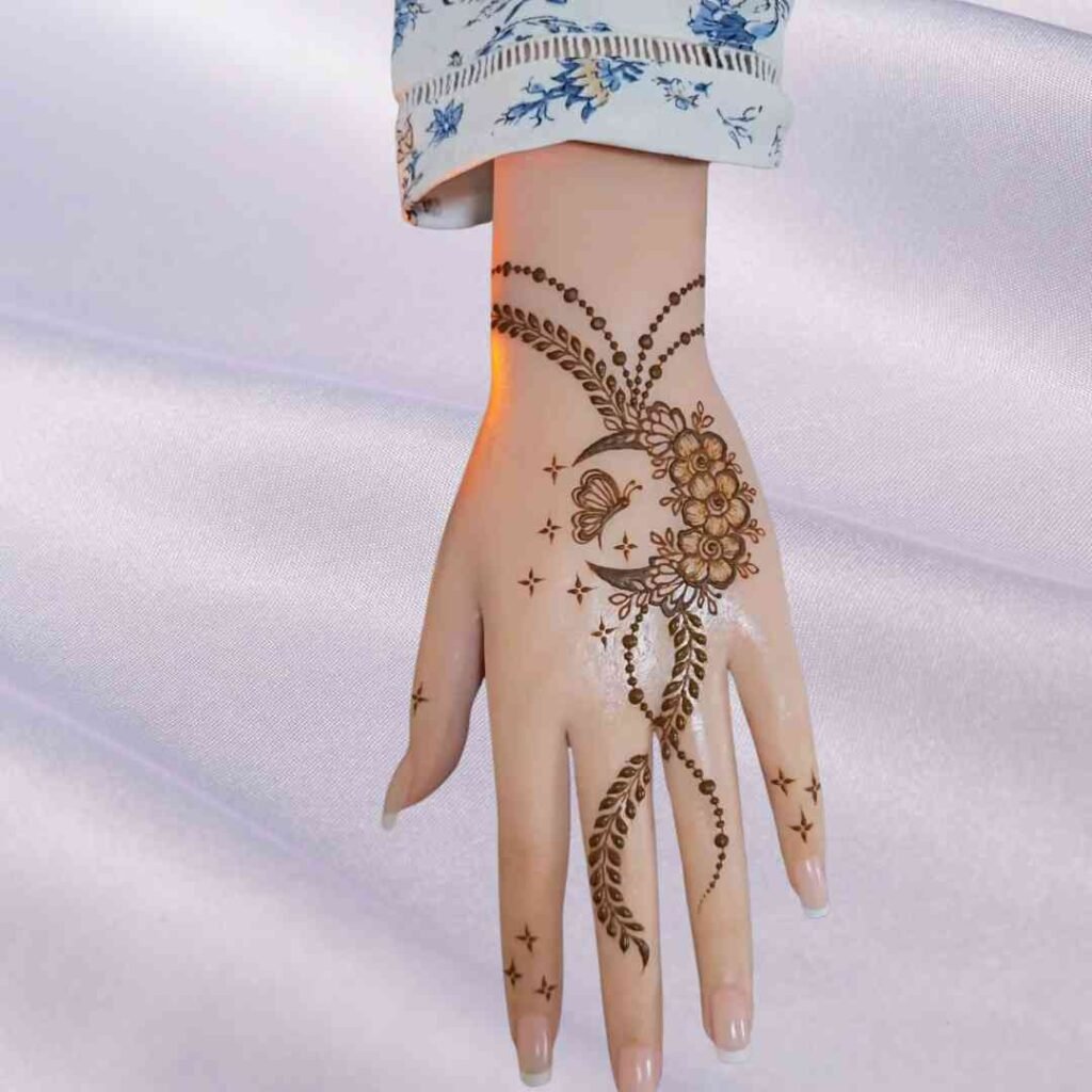 Kids Eid Mehndi Design