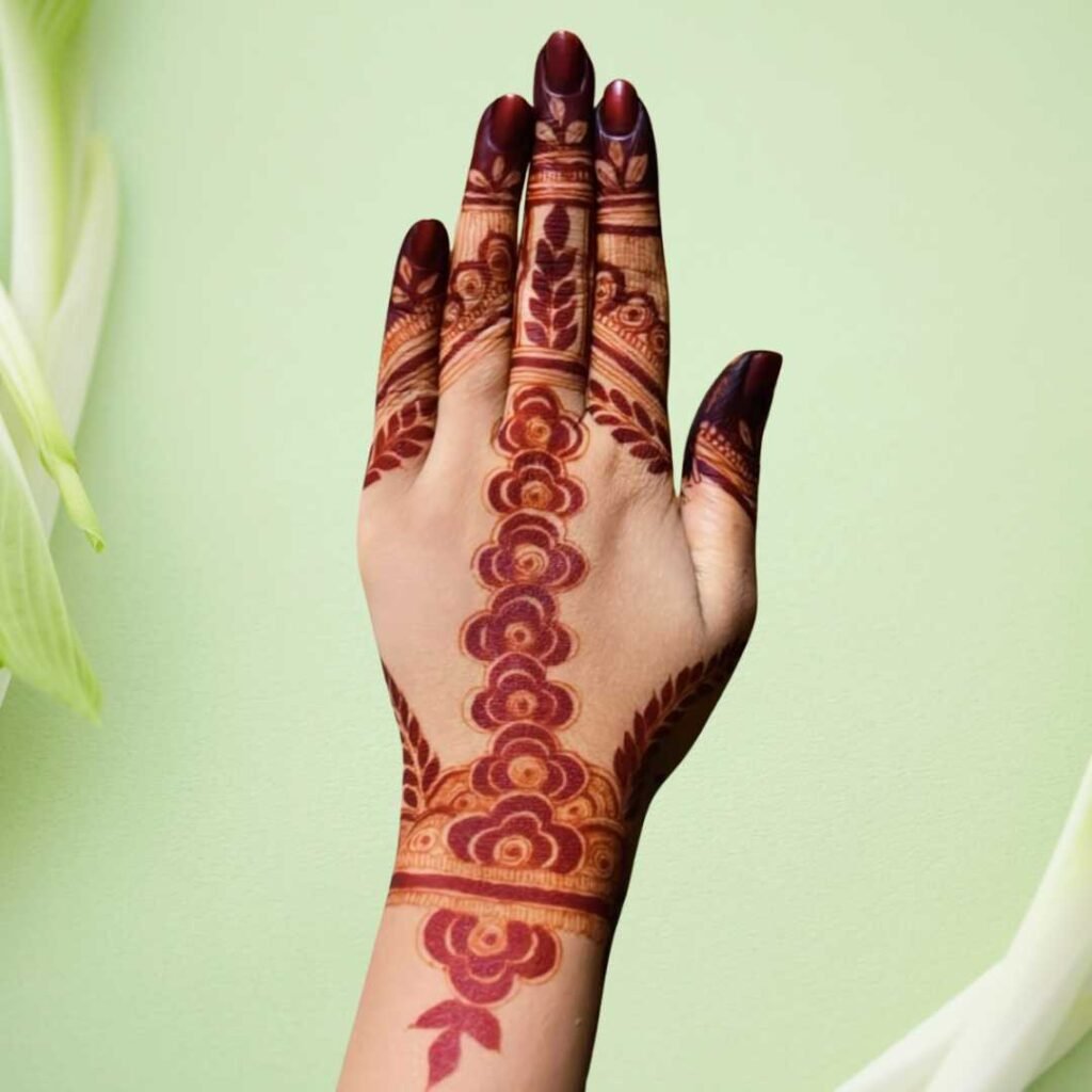 Finger Mehndi Design
