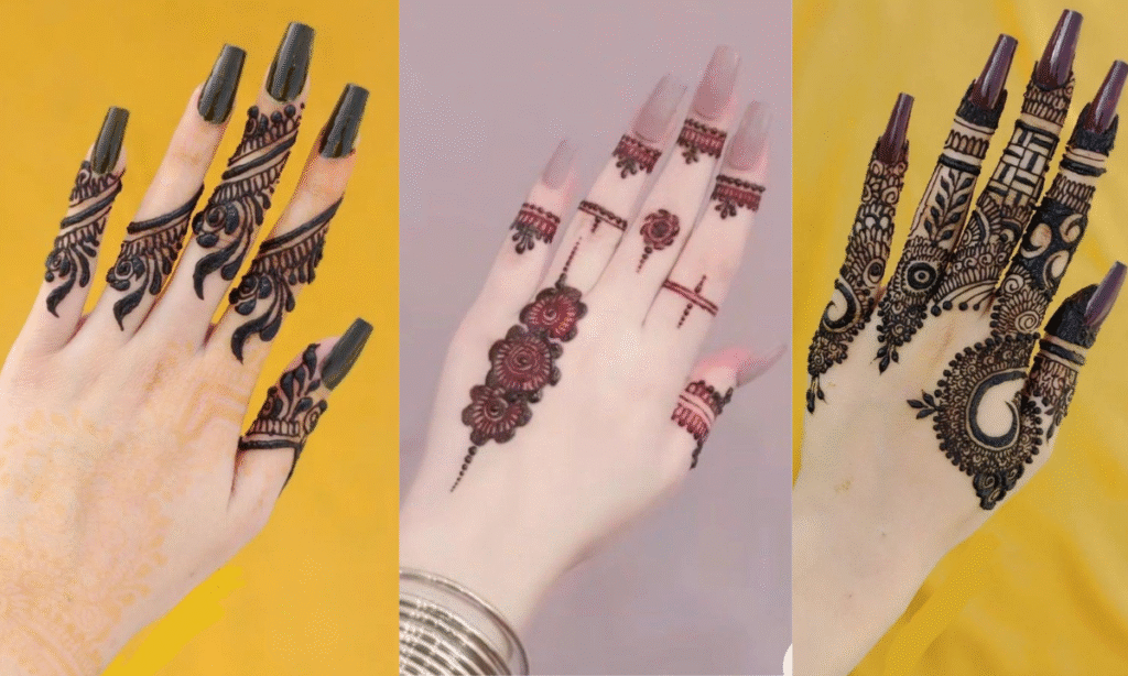 Finger Mehndi Design