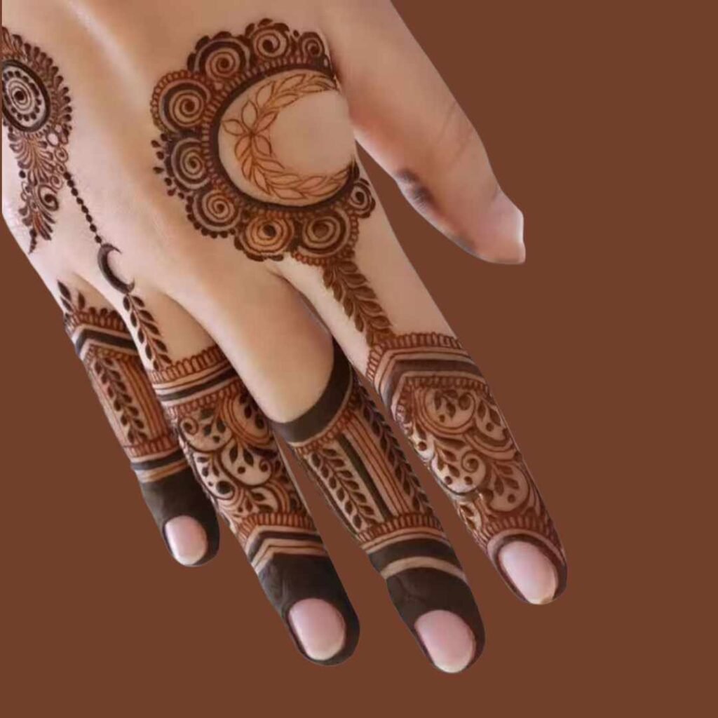 Easy Simple Finger Mehndi Design