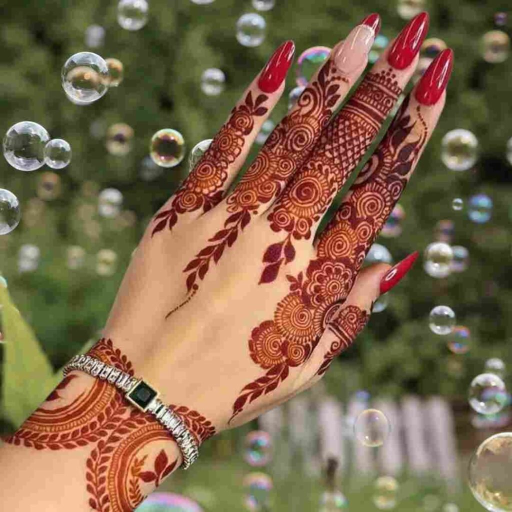 Finger Mehndi Design