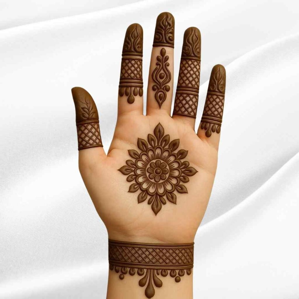 Finger Mehndi Design