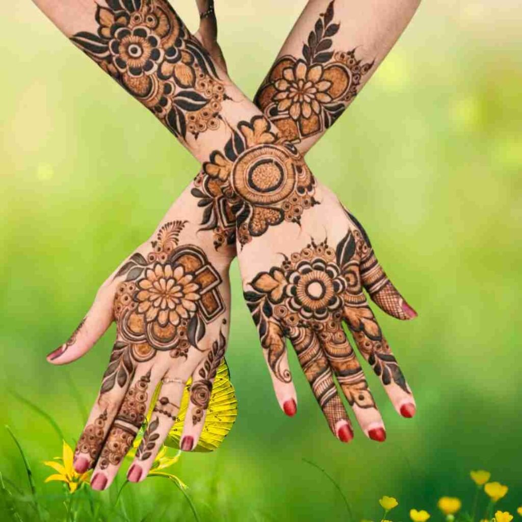Flower Mehndi Design