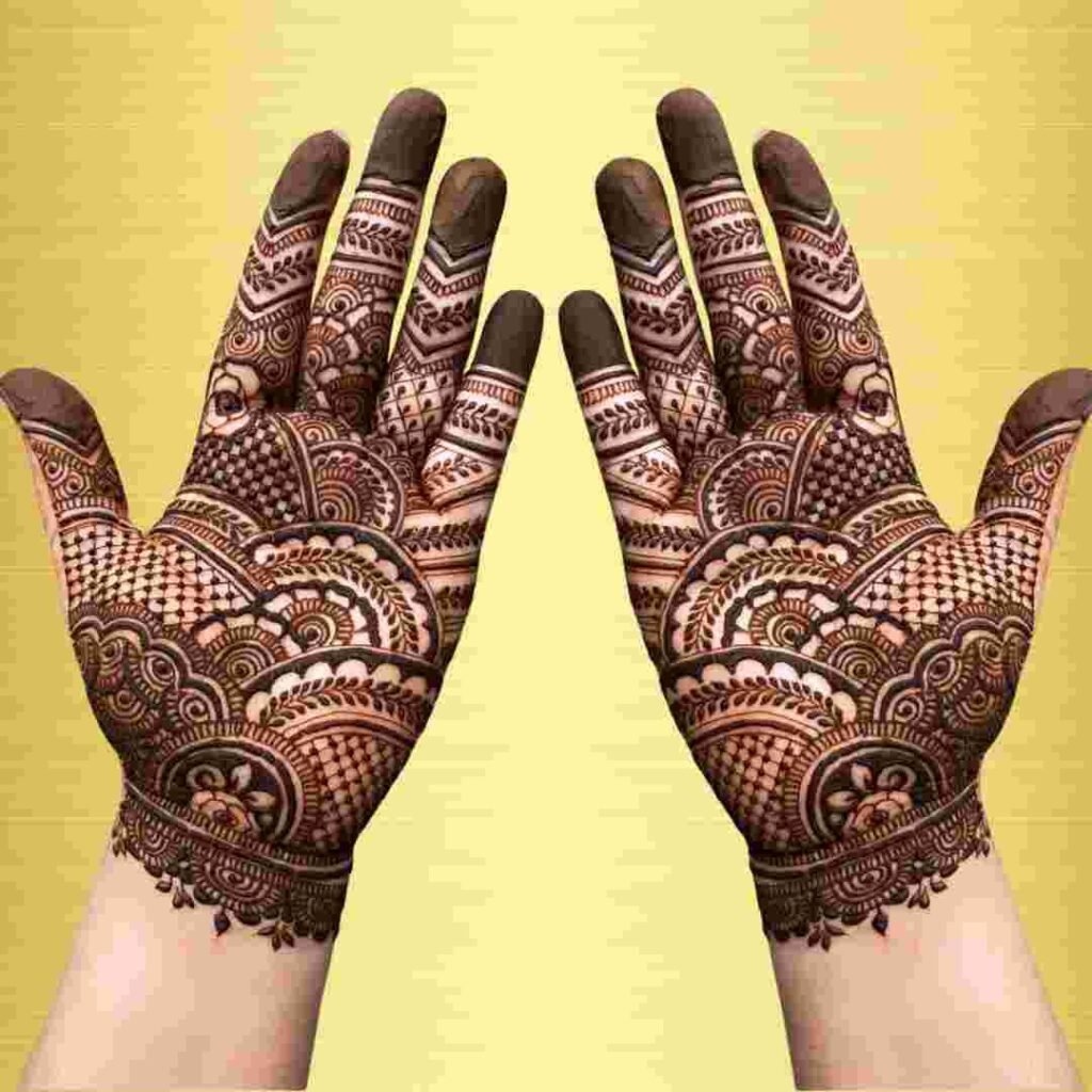 Easy Groom Mehndi Design