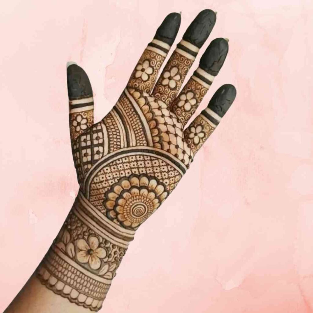 Simple Groom Mehndi Design