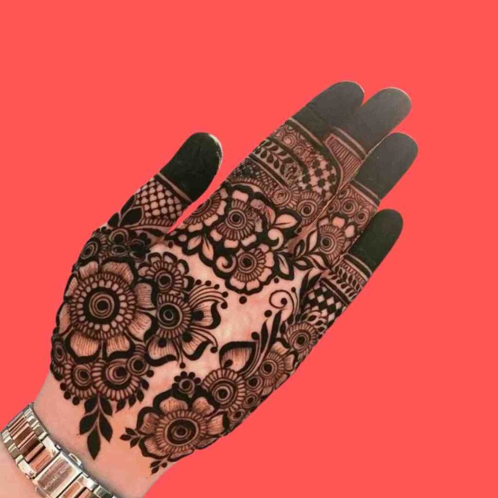 Simple Groom Mehndi Design