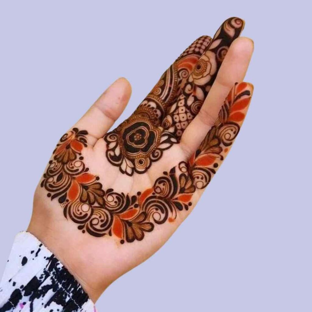 Simple Groom Mehndi Design
