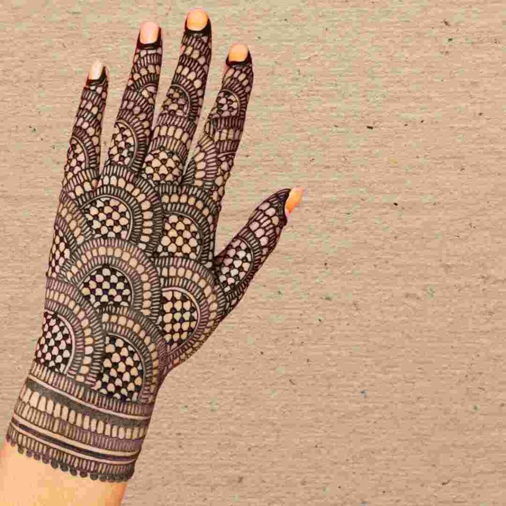 Easy Groom Mehndi Design