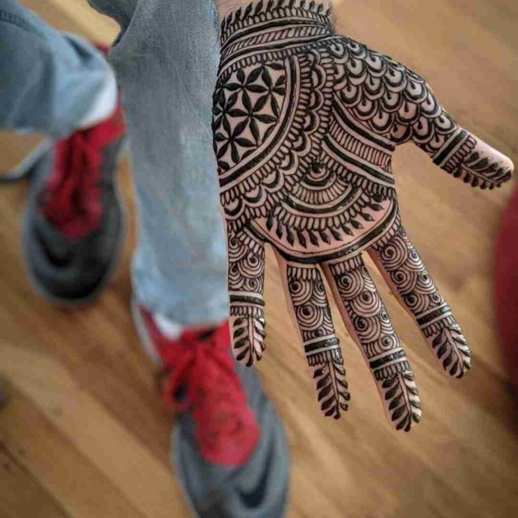 Groom Mehndi Design