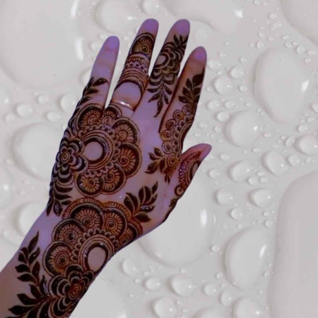 Henna New Mehndi Design Front Hand