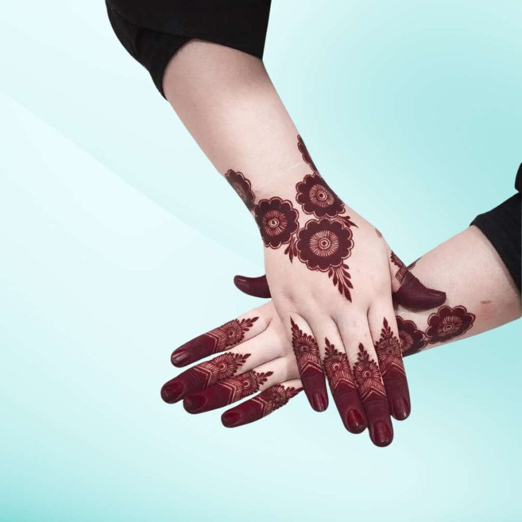 Henna New Mehndi Design Front Hand