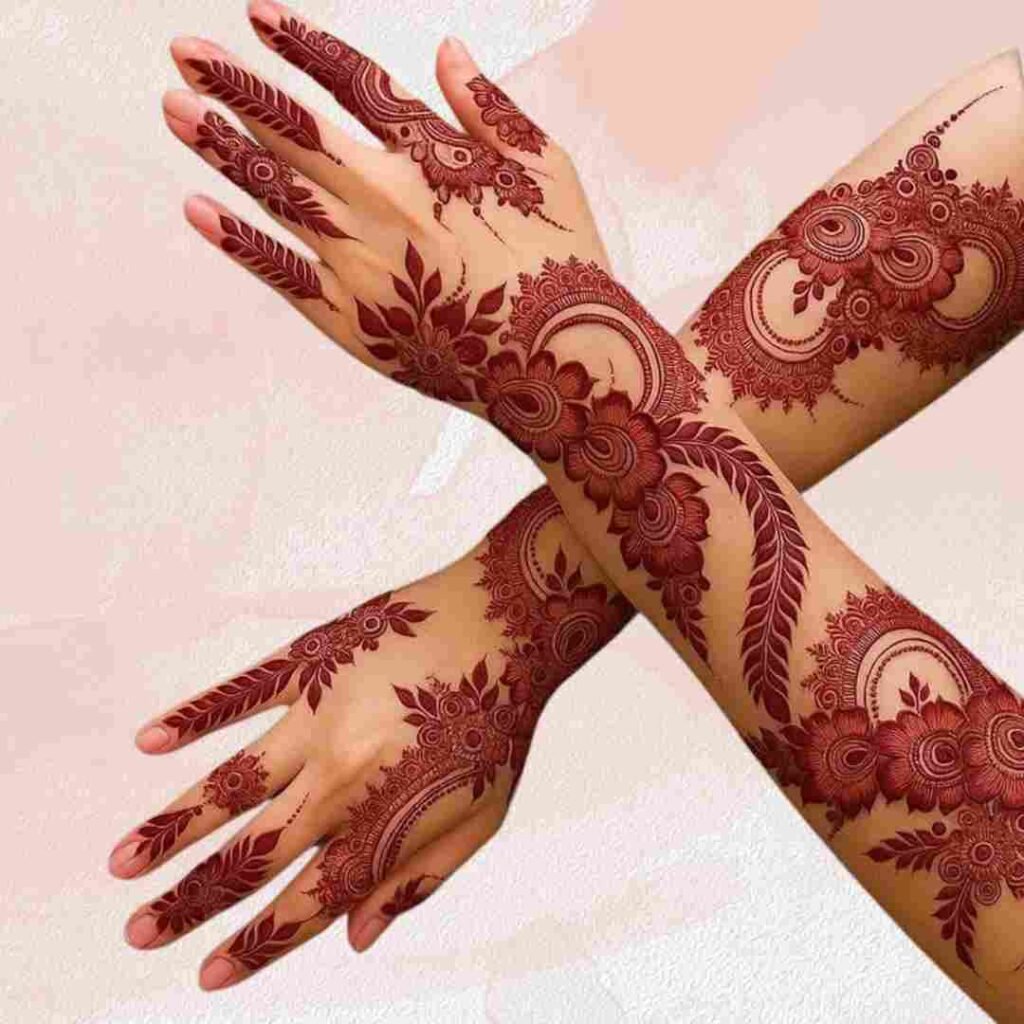 Henna New Mehndi Design Front Hand