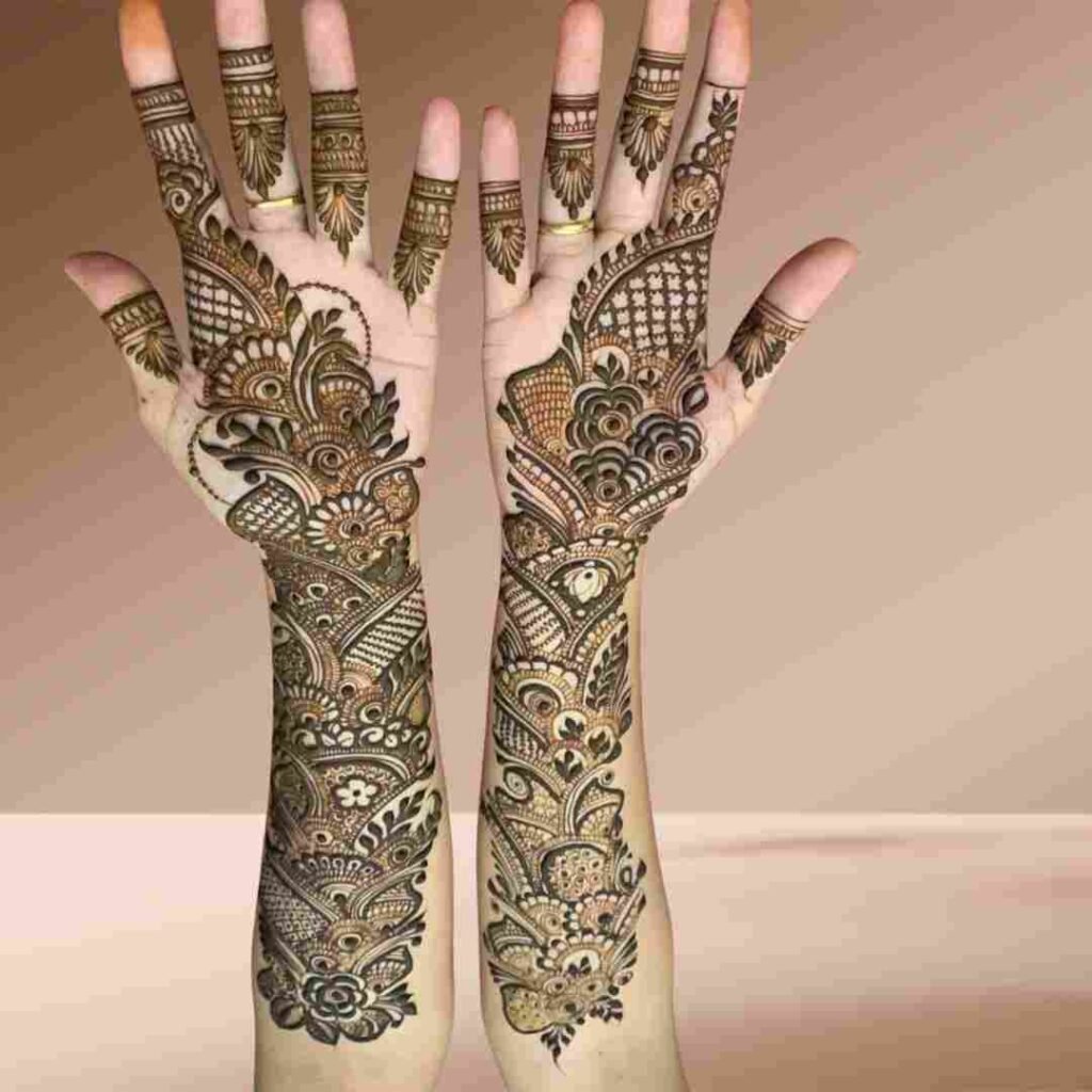 Henna New Mehndi Design Front Hand