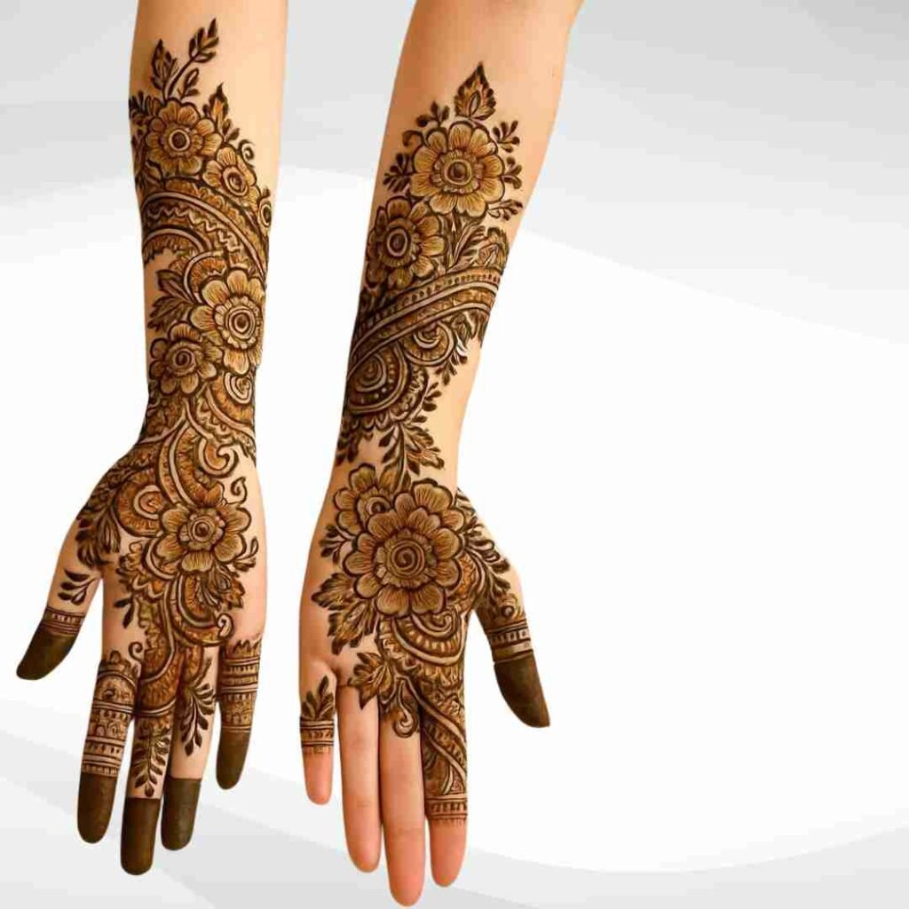 Henna New Mehndi Design Front Hand
