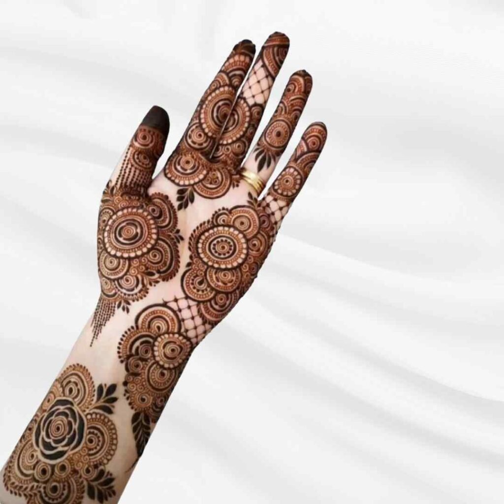 Henna New Mehndi Design Front Hand